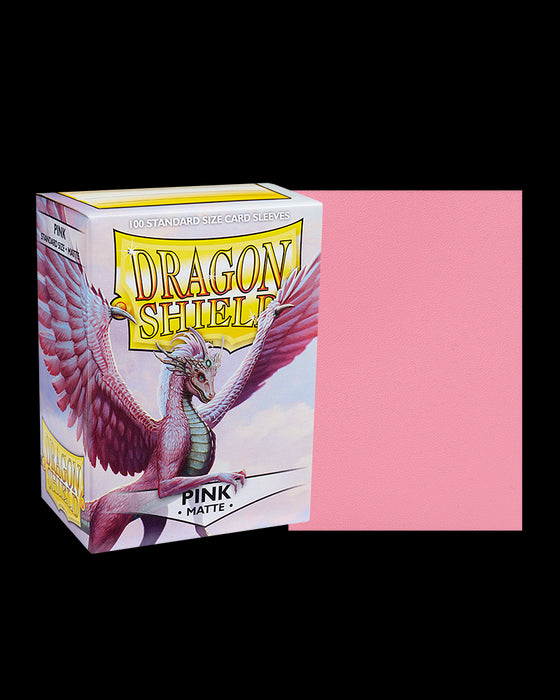Dragon Shield - Standard Sleeves - Matte Pink (x100)